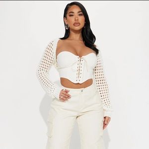 Manchester Crochet Shrug / Fashion Nova